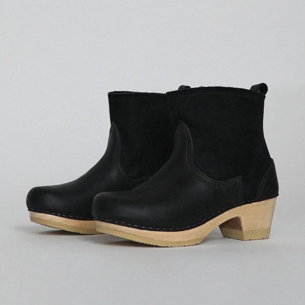 *NEW No 6 Black Shearling Boots - Picture 2 of 3